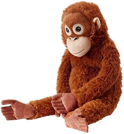 Ikea n30402840 DJUNGELSKOG Soft Toy Stuffed Animal Orangutan - 1