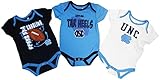 North Carolina Tar Heelsベビー/幼児" 3点Spread " 3 Piece Creeper Set ブルー