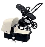 Bugaboo Buffalo Black Frame Stroller (Off-White) by Bugaboo [並行輸入品]