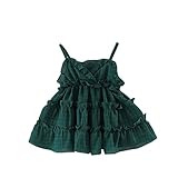 夏ガールズドレス、balakieノースリーブソリッド多層レースドレス 3T マルチカラー BK-15989