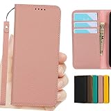 Cavor iPhone12 Pro iPhone12 手帳型 ケースiPhone12 Pro財布ケースiPhone12 カード収納 iPhone 12 Pro手帳型カバー iPhone12 Pro カバー本皮牛革レザーiPhone 12 手帳型ケース iPhone12 携帯カバーiPhone12 財布型カバー ライチ紋真皮 付きの専属ストラップ同梱なので 横置 軽量 耐久性多機能 【ピンク】