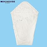 MIKIHOUSE FIRST(ミキハウスファースト)柔らかガーゼ素材のアフガン －－－,白（01）