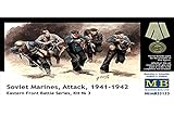Masterbox 1:35 Scale "soviet Marines, Attack, 1941-1942. Eastern Front Battle