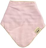 ポンチョベビー Poncho Baby バンダナ ビブ スタイ リバーシブル オーガニックコットン100%  ピンク/ベージュ