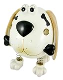 ふわふわEared犬貯金箱W / Spring脚Money