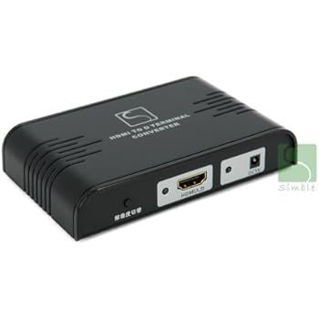 Amazon Co Jp Simble Hdmi To D端子 コンバーター 変換器 家電