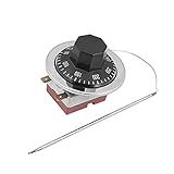 Hommy オーブンの温度コントローラ 50～300度NCキャピラリーサーモスタット温度コントロールオーブン