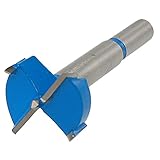 uxcell ボーリングビットヒンジ　切削直径ヒンジボーリングビット　メタル　ブルー　グレー