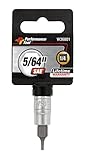 Performance Tool W36801 Chrome 1/4" Drive Hex Bit Socket, 5/64" [並行輸入品]