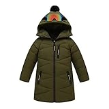 Kayiyasu キッズダウンコート 男の子ダウンジャケット おしゃれ 子どもダウンジャケット ロングダウンコート フード付き 厚くボーイズコート ボーイズジャケットbbxx-002-3071(120