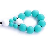 LovelyBaby Silicone Teething Necklace for Mom , with Free Gift Box and Pouch, Non-toxic, FDA Approve