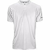 ユース2つボタンソリッドパフォーマンスジャージー カラー: ホワイト