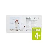 Natyサイズ4+パックあたり不可欠44 (Nature) (x 4) - Naty Size 4+ Essential 44 per pack (Pack of 4) [並行輸入品]