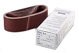Sungold Abrasives 64563 3-Inch by 21-Inch 40 Grit Portable Belts Premium Industrial X-Weight Aluminu
