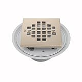 Jaclo 86564-pn Complete正方形シャワーDrain、ポリッシュニッケル