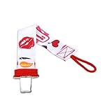 Ulubulu Universal Pacifier Clip, Kissy Lips by Ulubulu [並行輸入品]