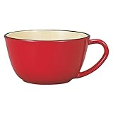 山中塗 ナチュール 和洋スープカップ レッド M16617-0