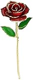 レッド – 24 K Gold Dipped Long Stem純正ローズinギフトボックス