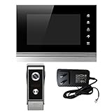 Perfk 7インチ　ビデオ　ドアホン　インターホン　ドアベル　ホーム　セキュリティ　カメラ屋内モニター　防雨　全2タイプ - タイプ1