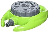 140mm Diameter Silverline 8 Pattern Garden Lawn Watering Dial Sprinkler