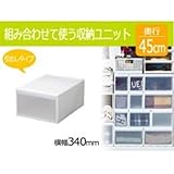 収納家具 304引出しM(幅304mmタイプ)　ホワイト　UC-03