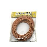 紺屋商事 革ひも 2006 牛革ひも 角 5.0mm×1.8m ナチュラル 革 RAP00552006