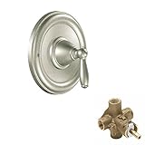 Moen KSVBR-P-T2151BN Brantford Shower Valve, Brushed Nickel by Moen