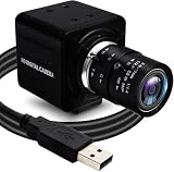 ELP 8MP USBカメラ 2.8-12mm 可変焦点レンズ 手動ズーム 2448P UVC Webカメラ プラグ＆プレイ 800万画素 IMX179 sensor ウェブカメラ USB8MP02G-MFV(2.8-12)