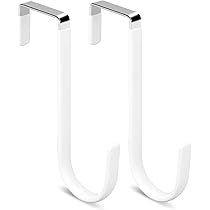 ドアハンガー ドアフック 2個組 滑り止め 傷つかない 静音 大型 ホワイト ドアハンガー ドアフック 2個組 滑り止め 傷つかない 静音 大型