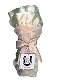 Max Daniel Baby Rosebuds and Satin Security Blanket - Ivory by Max Daniel Designs