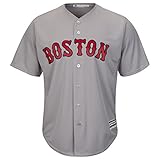David価格ボストンレッドソックス# 24 MLBメンズクールベースRoad Jerseyグレー( Large )