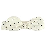 Domybestベビーヘアバンド 髪飾り コットンのベルト 波のパターンを装飾 誕生日 出産祝い 百日記念 写真小道具 0-3歳に適して