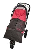 ByBUM - Footmuff 2 in 1 for Spring, Summer and Autumn/Fall; Universal for infant and child car seats