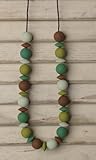 Teethease Medley Teething Necklace, Green by Teethease [並行輸入品]