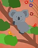 Green Leaf Art Koala Canvas Art [並行輸入品]