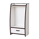 ハンガーラック コートハンガー 洋服ハンガー 幅48cm カラー：ブラウン