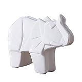 Homestia 象の像の彫刻 装飾品 置物 現代 シンプル ファッション アクセサリー 装飾品 S
