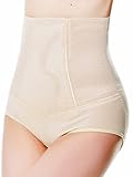 (ヴィヴィラウンジ)ViViLounge 補正 下着 ボディ シェイパー メイク ガードル ハイ ウエスト くびれ ヒップ アップ 産後 矯正 引き締め レディース (XL, ベージュ)