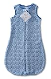 スワドルデザインズ スリーパー ジュエルパフサークル 3-6ヶ月 ブルー 1枚セット SD-166B-3mo 【日本正規品】