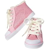 GYMBOREE(ジンボリー) スパークル ハイトップ ピンク スパークル シューズ 12cm【並行輸入】