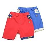 Piccolo(ピッコロ) ハーフパンツ (80～90cm) キムラタンの子供服 (34212-162) レッド 80