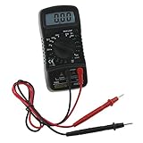 BULARY マルチメーター 温度測定可能 デジタルマルチメーター 自動レンジデジタル電子測定器 温度測定器 電圧・電流・周波数・抵抗・導通測定テスター 過負荷保護 データホードル機能搭載 携帯便利