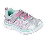 Skechers ガールズ US サイズ: 6.5 M US Toddler カラー: シルバー