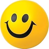 Smiley Yellow Ball - Lightweight foam ball for indoor & outdoor use by Mammoth XT Supplements