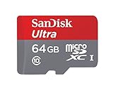 SanDisk microSDXC Ultra 80MB/s 64GB UHS-I SDSQUNC-064G Class10 SD変換アダプター付属 サンディスク 海外パッケージ品 [並行輸入品]