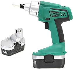 ベルソス 充電式 18V インパクトドライバー コードレス バッテリー 計2個 充電器 専用ケース付 VS-TL2180 (18Vバッテリー2個セット)