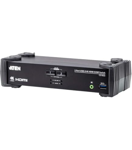 Amazon | ATEN 2ポート HDMI KVMP CS1792 | ATEN | 切替器 通販