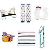 ラヴィギフト6点セットクッション アーバン マルチ ニワトリ 昆虫C 腹巻ボーダー ホルダーGW lv-g05‐46