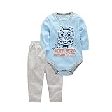 Yanqiao　ベビー服　上下セット　カバーオール　長袖　乳児服　おしゃれ　蜂　女の子　男の子　春秋冬　3-6ヶ月