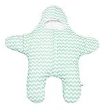 (ビグッド)Bigood かわいい ベビー 赤ちゃん寝袋 新生児着ぐるみ ブランケット 星型 お出かけ用品 保温防寒 秋冬用 出産祝い プレゼント（グリーン）